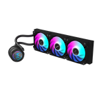 GIGABYTE Refrigeración líquida AIO AORUS WATERFORCE II 360 para CPU - 3 ventiladores ARGB de 120 mm, mecanismo de bloqueo deslizante, DAISY-CHAIN, compatible con Intel LGA 1700 y AMD AM5 - imagen 2
