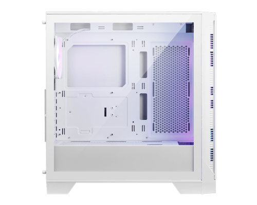 MSI CAJA MSI MAG FORGE 320R AIRFLOW WHITE,1x2.5"+2x2.5”/3.5”,3x120MM+1x120MM (ARGB),2xUSB3.2,+AUDIO+MICRO,RGB,MID-TOWER(BLANCO) - imagen 2