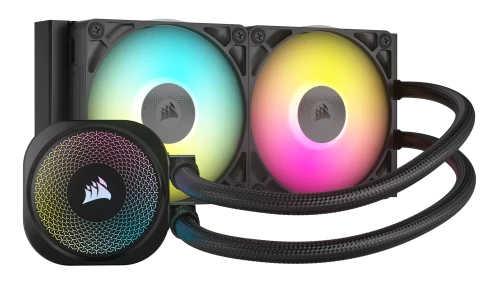 Corsair iCUE LINK TITAN RX RGB Procesador Sistema de refrigeración líquida todo en uno 12 cm Negro 1 pieza(s) - imagen 1