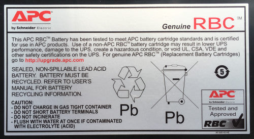 APC RBC55 batería para sistema ups Plomo ácido - imagen 2