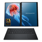 ASUS Zenbook Duo OLED UX8406MA-QL396W - Ordenador Portátil 14" WUXGA (Intel Core Ultra 9 185H, 32GB RAM, 1TB SSD, Arc Graphics, Windows 11 Home) Gris Tintero - Teclado QWERTY español - imagen 2