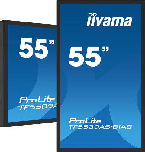Iiyama MONITOR IIYAMA 55" TACTIL / ANDROID 11 / 500CD / RAM 4GB / ROM 32GB / 8MS / USO 24/7 / MODO KIOSCO / IP65 FRONTAL / HDMIX2 / DP X1 / RJ45 / MM / HORIZONTAL-VERTICAL-CARA ARRIBA/ VESA 400X400 (TF5539AS-B1AG) - imagen 3