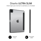 SUBBLIM SUBCST-5SC401 funda para tablet 27,9 cm (11") Folio Negro - imagen 2