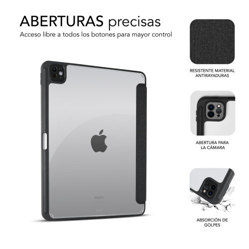 SUBBLIM SUBCST-5SC401 funda para tablet 27,9 cm (11") Folio Negro - imagen 3