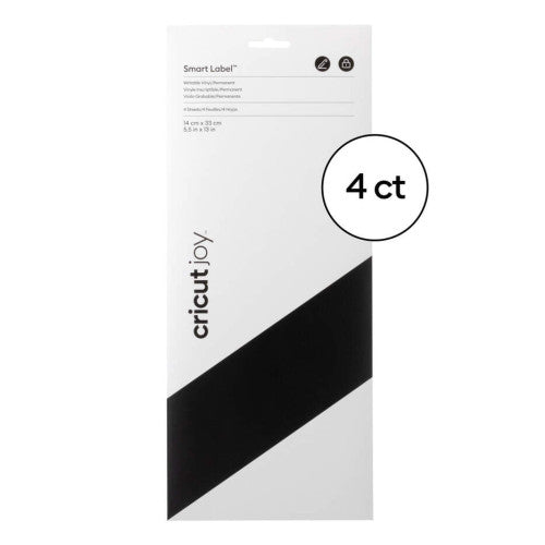 Cricut Smart Label etiqueta autoadhesiva Permanente Negro 4 pieza(s) - imagen 1