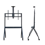 TOOQ SOPORTE SUELO RUEDAS "iSTAR" FS20208M-B, PARA PANTALLAS 55-100", NEGRO. - imagen 2
