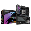 GIGABYTE Placa base X870E AORUS MASTER - Compatible con CPUs AMD Ryzen 9000, VRM digital de 16+2+2 fases, hasta 8200MHz DDR5 (OC), 4xPCIe 5.0 + 4xM.2, Wi-Fi 7, LAN 5GbE, USB 3.2 Gen 2x2 - imagen 1