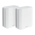 ASUS ZenWiFi BT8 (2-pack) Tribanda (2.4 GHz / 5 GHz / 6 GHz) Wi-Fi 7 (802.11be) Blanco 3 Interno - imagen 1