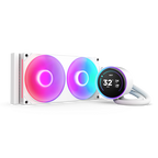 NZXT Kraken Elite 280 RGB Procesador Sistema de refrigeración líquida todo en uno 14 cm Blanco 1 pieza(s) - imagen 1