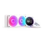 NZXT Kraken Elite 240 RGB Procesador Sistema de refrigeración líquida todo en uno 12 cm Blanco 1 pieza(s) - imagen 1