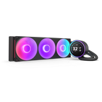 NZXT Kraken Elite 360 RGB Procesador Sistema de refrigeración líquida todo en uno 12 cm Negro 1 pieza(s) - imagen 1