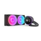 NZXT Kraken Elite 240 RGB Procesador Sistema de refrigeración líquida todo en uno 12 cm Negro 1 pieza(s) - imagen 1