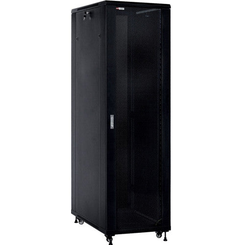 WPN-RSB-42810-BS armario rack 42U Rack o bastidor independiente Negro