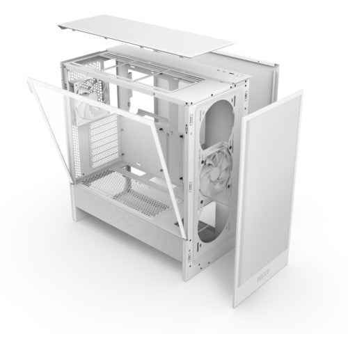 NZXT CAJA NZXT H5 FLOW (2024) WHITE CC-H52FW-01 - imagen 2