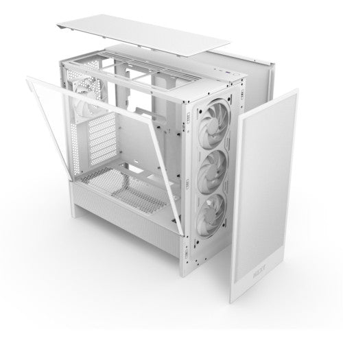 NZXT CAJA NZXT H5 FLOW (2024) WHITE RGB CC-H52FW-R1 - imagen 2
