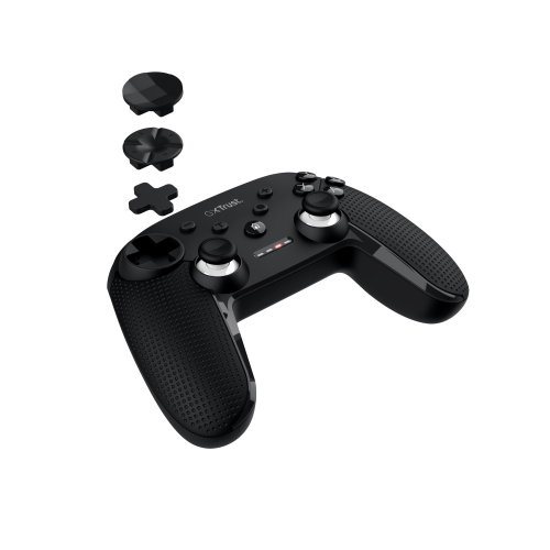 Trust GXT 542 MUTA Negro Bluetooth/RF/USB Palanca de mando Analógico/Digital Android, Nintendo Switch, PC, PC Tableta, iOS - imagen 1