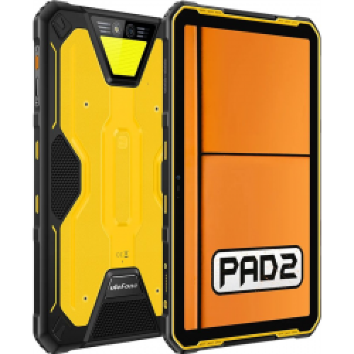 ULEFONE TABLET RUGERIZADA ARMOR PAD 2. MIL-STD-810H IP68/IP69K. 11" 2K. 8GB RAM + 256GB. MTK HELIO G99. 18600 MAH. AMARILLA. ANDROID 13