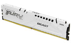 Kingston MEMORIA KINGSTON 32GB KIT2 6000MT/S DDR5 CL36 FURY BEAST WHITE EXPO - KF560C36BWE2K2-32 - imagen 2
