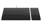 3Dconnexion Keyboard Pro with Numpad teclado Oficina USB + RF Wireless + Bluetooth QWERTZ Alemán Negro - imagen 2