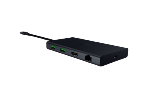 Razer USB-C Dock Alámbrico USB 3.2 Gen 1 (3.1 Gen 1) Type-C Negro - imagen 1
