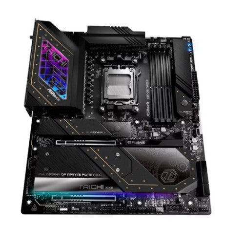 ASRock PLACA ASROCK X870E TACHI,AMD,AM5,X870E,4DDR5,256GB,2USB4 TYPE-C+HDMI,6SATA3,4M.2,2USB4,7USB3.2,1USB TYPE-C,LAN5GB,WIFI7+BT,ATX - imagen 3