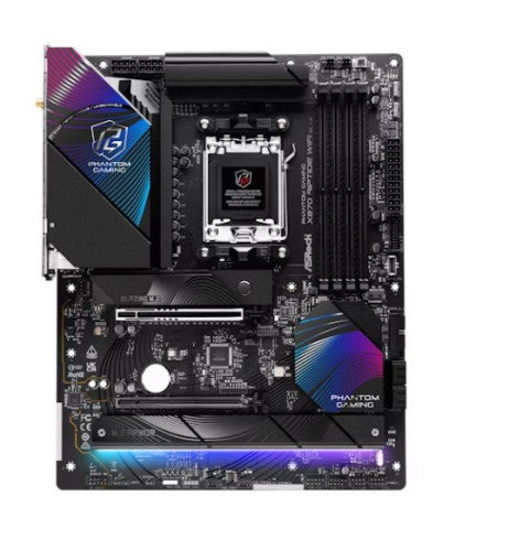 ASRock PLACA ASROCK X870 RIPTIDE WIFI,AMD,AM5,X870,4DDR5,256GB,2USB4+HDMI,4SATA3,3M.2,2USB4,9USB3.2,1USB TYPE-C,LAN2.5GB,WIFI7+BT,ATX - imagen 2