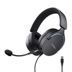 Trust GXT 490 FAYZO Auriculares Alámbrico Diadema Juego USB tipo A Negro - imagen 1
