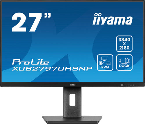 Iiyama MONITOR IIYAMA 27 PULGADAS, IPS, DOCK, KVM, 96W, 3X3.2 1XC - imagen 1