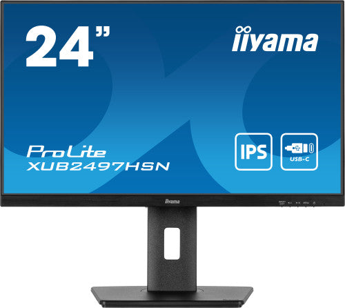 IIYAMA PANTALLA DE 24'' CON PANEL EN TECNOLOGÍA IPS, USB-C DOCK Y RJ45 (LAN) - imagen 1