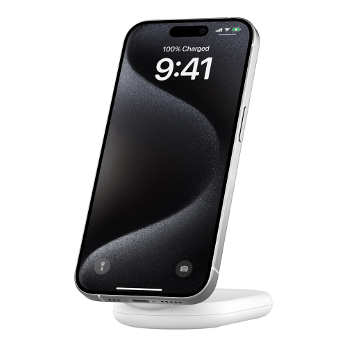 Belkin BoostCharge Auriculares, Smartphone Blanco USB Cargador inalámbrico Carga rápida Interior - imagen 1