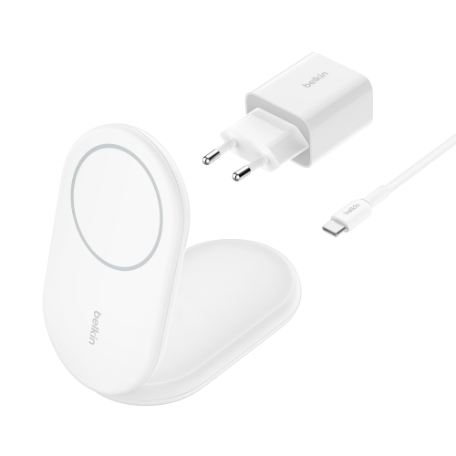 Belkin BoostCharge Auriculares, Smartphone Blanco USB Cargador inalámbrico Carga rápida Interior - imagen 3