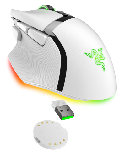 Razer RATON RAZER BASILISK V3 PRO 35K BLANCO (RZ01-05240200-R3G1) - imagen 2