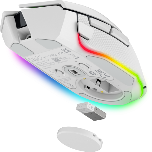 Razer RATON RAZER BASILISK V3 PRO 35K BLANCO (RZ01-05240200-R3G1) - imagen 3