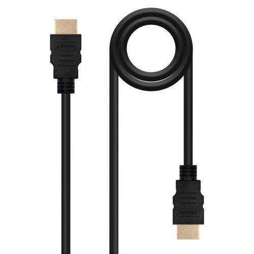 Nanocable Cable HDMI alta velocidad / HEC, A/M-A/M, Negro, 10 m - imagen 1