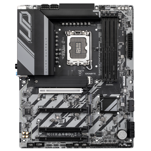 GIGABYTE Placa base Z890 UD WIFI6E - Compatible con CPUs Intel Core Ultra (Serie 2), VRM de 12+1+2 fases, hasta 8800MHz DDR5 (OC), 1xPCIe 5.0 + 2xPCIe 4.0, Wi-Fi 6E, LAN 2.5GbE, USB 4 - imagen 2
