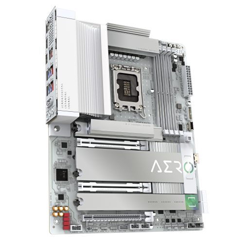 GIGABYTE Placa base Z890 AERO G - Compatible con CPUs Intel Core Ultra (Serie 2), VRM de 16+1+2 fases, hasta 8800MHz DDR5 (OC), 1xPCIe 5.0 + 4xPCIe 4.0, Wi-Fi 7, LAN 2.5GbE, Thunderbolt 4 - imagen 3