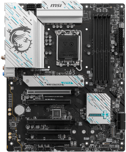 MSI PLACA MSI B760 GAMING PLUS WIFI DDR4,INTEL,1700,B760,4DDR4,192GB,HDMI+DP,4SATA+2M.2,6USB 3.2,2.5GB+WIFI6E+BT5.3,ATX - imagen 3