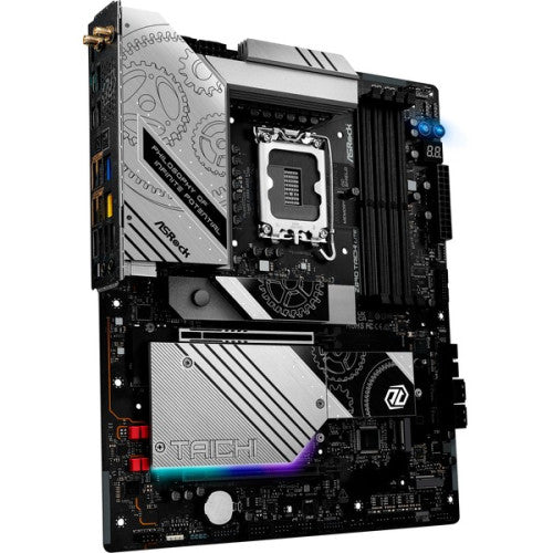 ASRock PLACA ASROCK Z890 TAICHI LITE,INTEL,1851,Z890,4DDR5,256GB,2HDMI+THUNDERBOLT,4SATA3+4M.2,1X5 +1X2.5 GIGABITLAN,WIFI7+BT5.4,13USB3.2,ATX - imagen 3