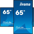 Iiyama MONITOR IIYAMA 65" 3840X2160, UHD, 500CD/M2, LANDSCAPE PORTRAIT, MM 2X 10W, 3X HDMI, USB 2.0 X2, WIFI, LAN, MEDIA PLAY USB, CONTROL LAN / RS232C, IISIGNAGE2 (CMS/DMS),E-SHARE,ANDROID 11 OS, 24/7,VESA MOUNT 400X400 (SOPORTE PARED INCLUIDO) (LH6560UH - imagen 1