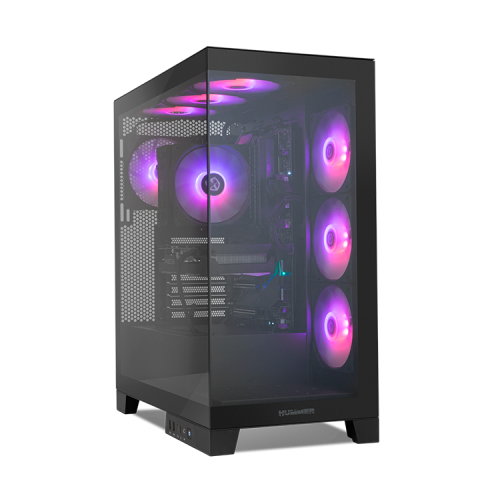 NOX Hummer Glock Black Midi Tower Negro - imagen 1