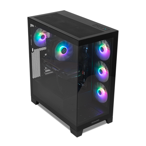 NOX Hummer Glock Black Midi Tower Negro - imagen 3