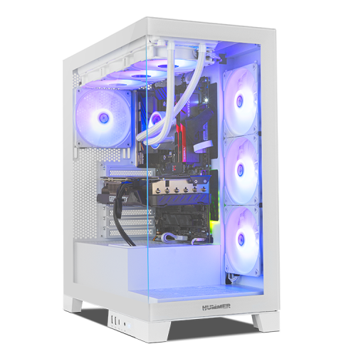 NOX Hummer Glock Midi Tower Blanco - imagen 1