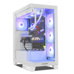 NOX Hummer Glock Midi Tower Blanco - imagen 1