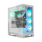 NOX Hummer Glock Midi Tower Blanco - imagen 2