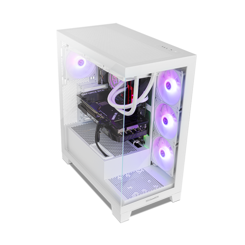 NOX Hummer Glock Midi Tower Blanco - imagen 3