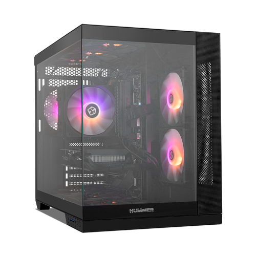 NOX HUMMER ASTRA NEO NEGRA FRAMLESS USB 3.0 TYPE-C - imagen 2
