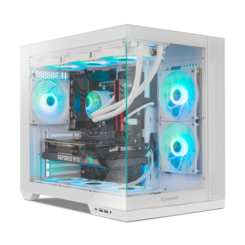 NOX HUMMER ASTRA NEO BLANCA FRAMLESS USB 3.0 TYPE-C - imagen 2