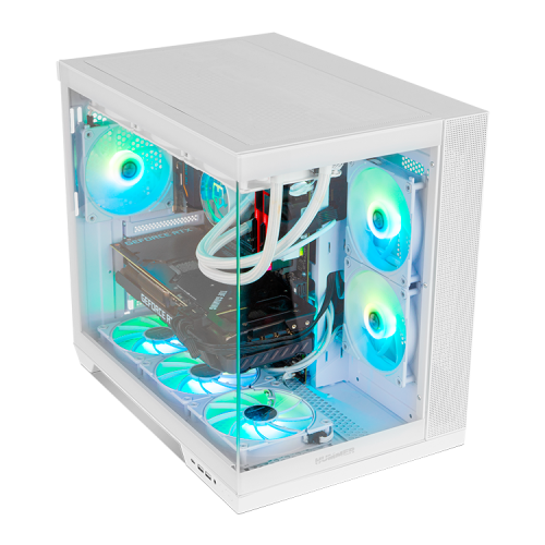 NOX HUMMER ASTRA NEO BLANCA FRAMLESS USB 3.0 TYPE-C - imagen 3
