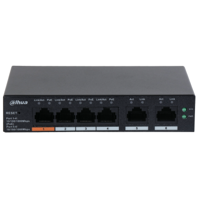 Switch Gigabit Dahua DH-CS4006-4GT-60 6 Puertos PoE - imagen 3