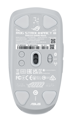 ASUS ROG Strix Impact III Wireless ratón Juego Ambidextro RF Wireless + Bluetooth Óptico 36000 DPI - imagen 2